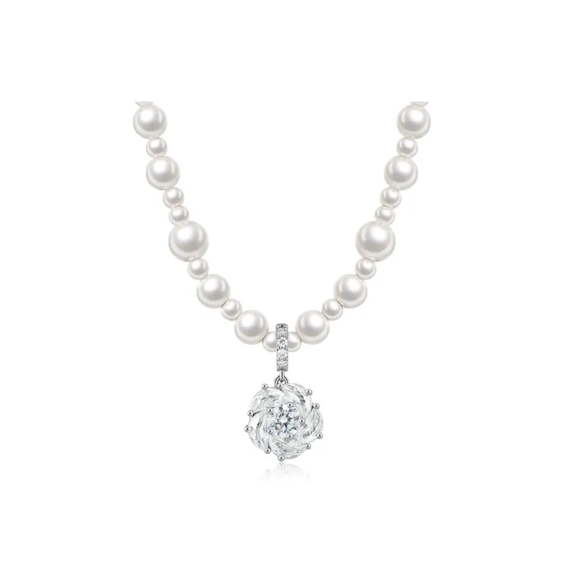 Abyb Charming Faux Pearl Necklaces Women's-0