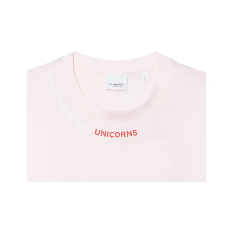 Burberry T Shirt Women's Light Pink-7