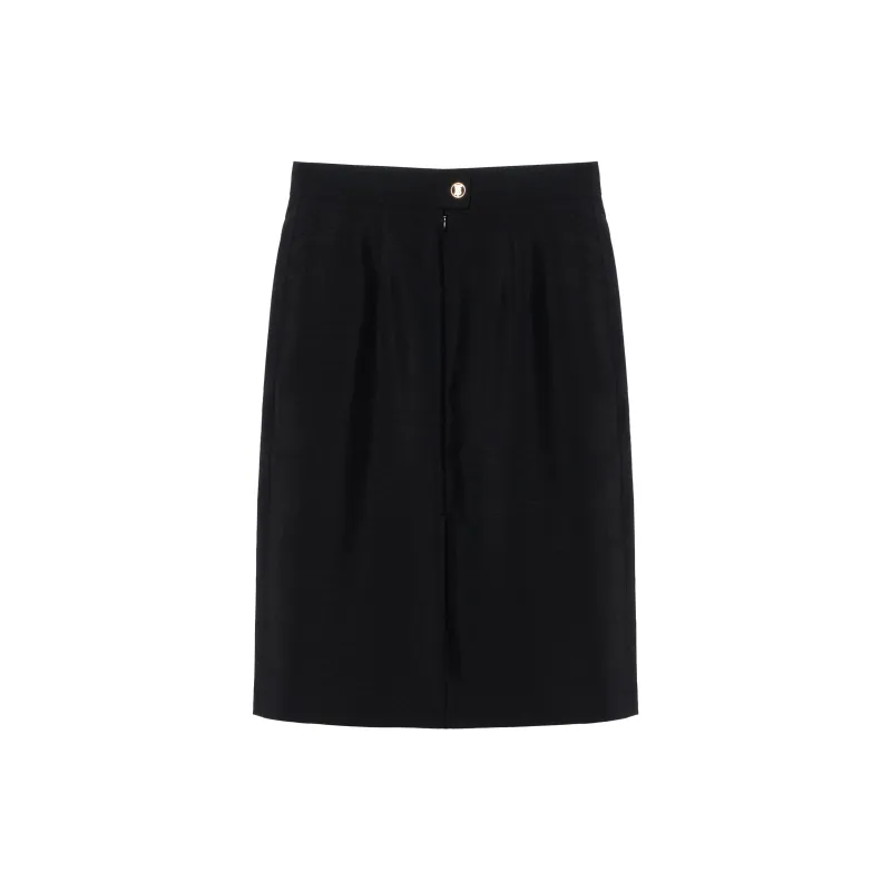 Burberry FW22 Casual Short Skirts Women's Black-1