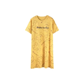 MIIOW Nightgown Women's Cream Yellow