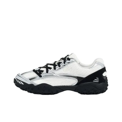 FILA Eshape V2 Anti Slip Wear Resistant Low Top Casual Shoes Unisex White
