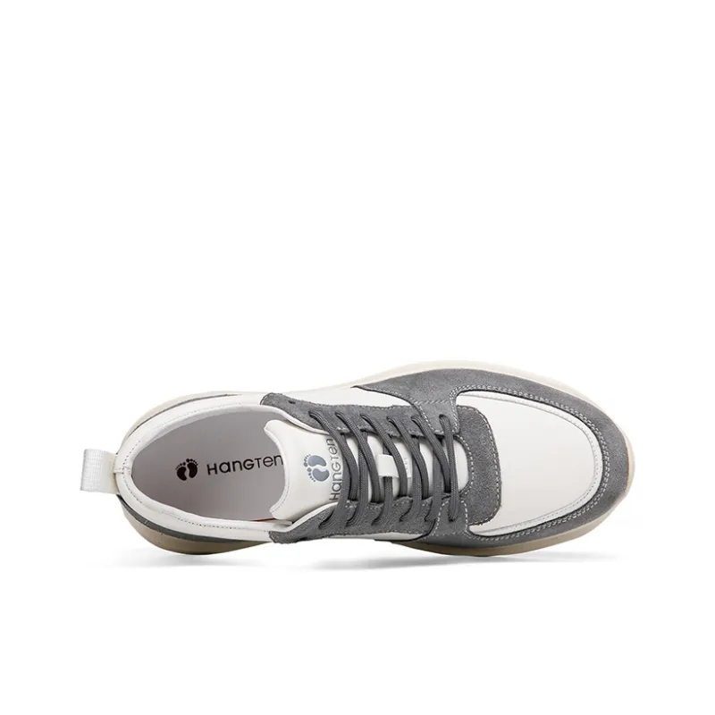 HANG TEN Casual Shoes Men Low Top White/Gray-5