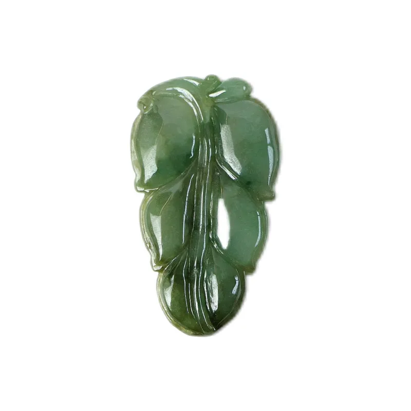 South Asia Bean Type Jadeite Pendants Unisex-0