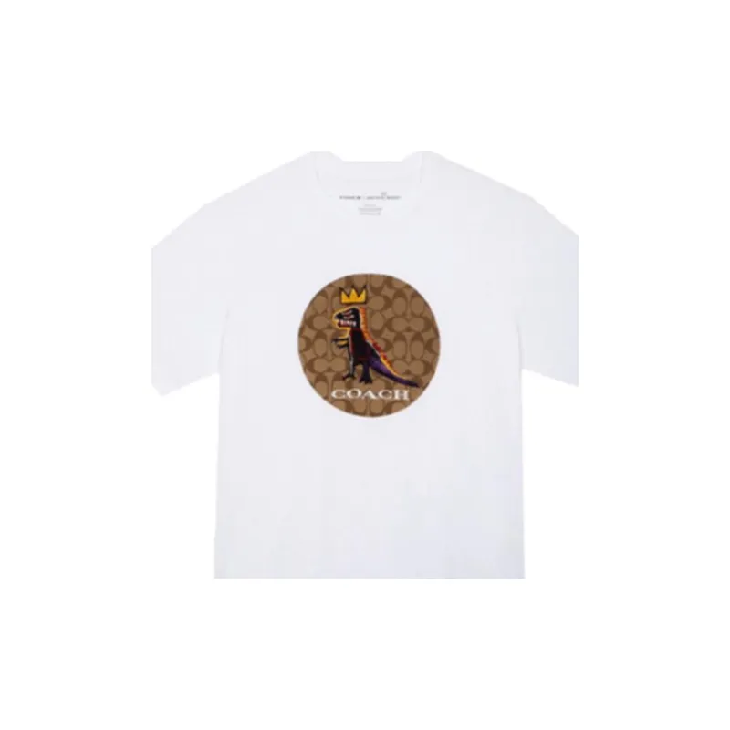 COACH T Shirts Men White-3