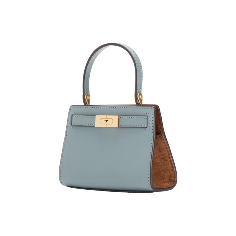 TORY BURCH Leather Crossbody One Shoulder Handbags Women's Polar Blue-1