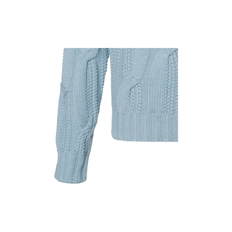 HERMES Sweaters Men Sky Blue-6