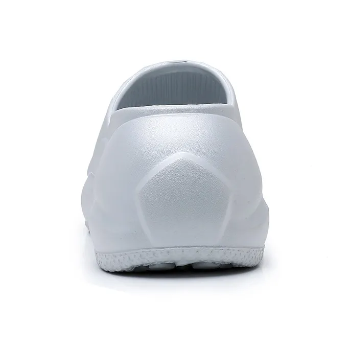 LOKWT Quiet Slip-Resistant Cushioning Slide Slippers Women's Silver-3