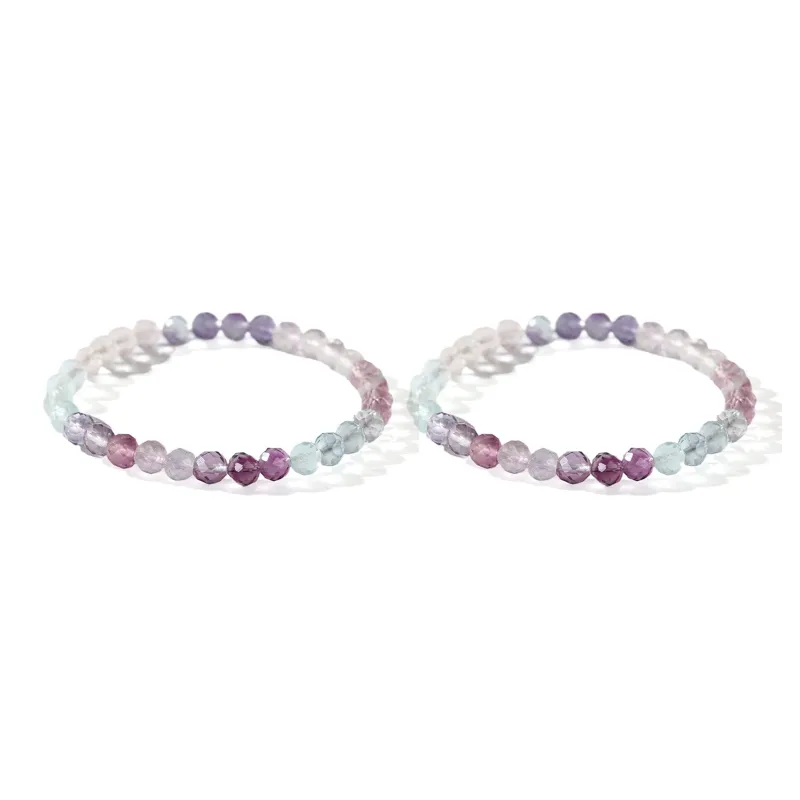 Welcome To The Treasure Fluorite Bracelets Unisex-7