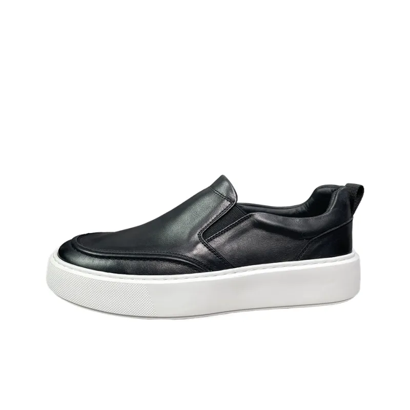 Thai Points Abrasion-Resistant Low-Top Skateboard Shoes Men's Black-0