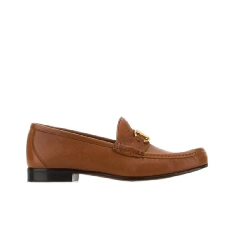 Valentino Loafers Women's Brown-1