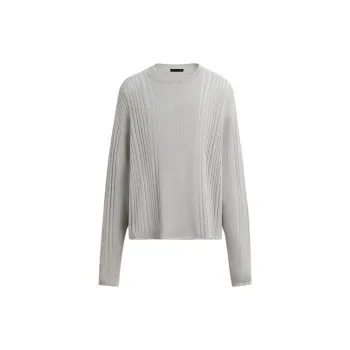 ZARA Knitwear Men Pearl Gray