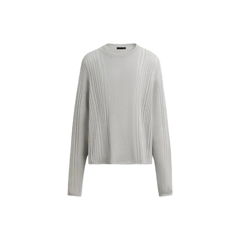 ZARA Knitwear Men Pearl Gray-0
