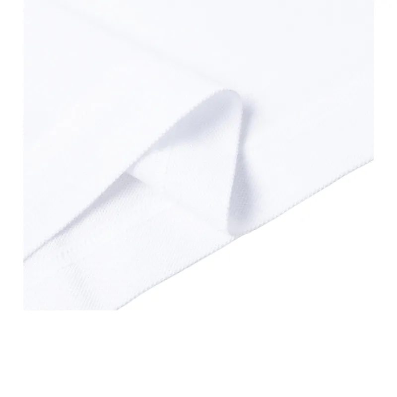 HERMES Solid Color Pocket Crew Neck Short Sleeved Shirt T Shirt Men's White-5