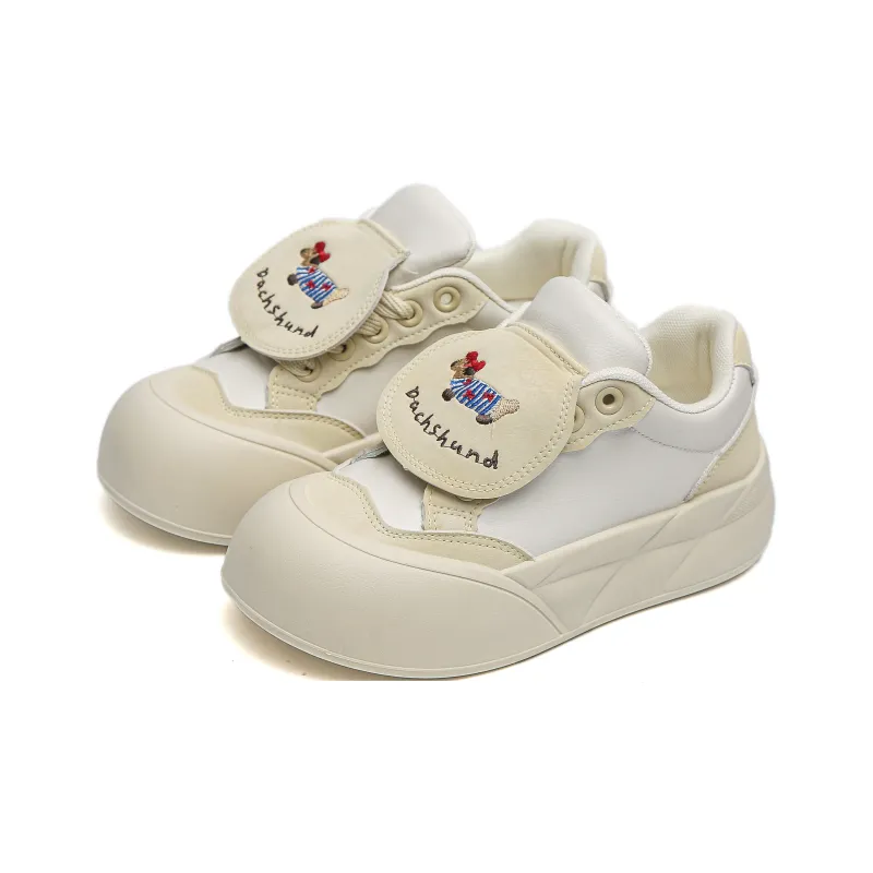 TUOPIN Anti Slip Wear Resistant Low Top Skateboard Shoes Women's-9