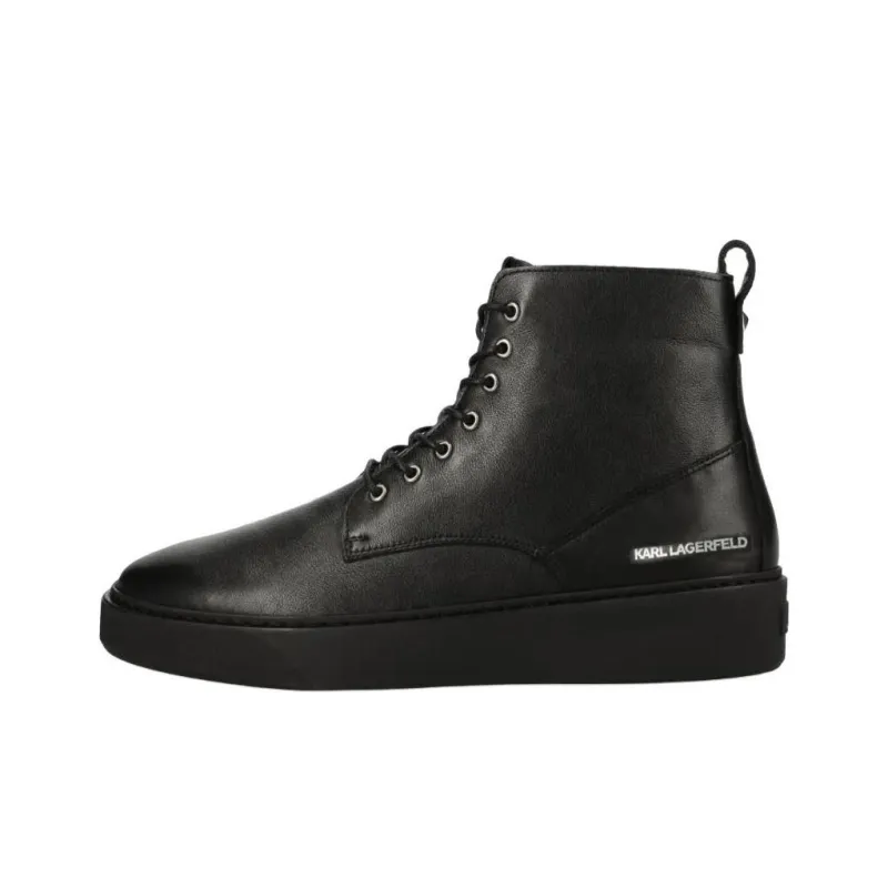 KARL LAGERFELD Flint Ankle Boots Men's Black-0