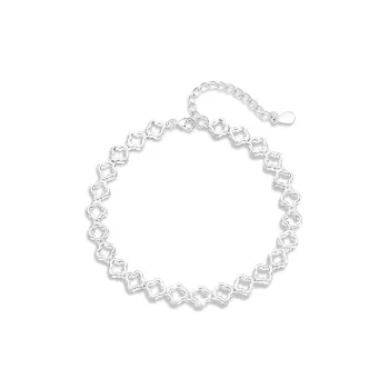 FROMLOVER 999 Fine Silver Bracelets Women's