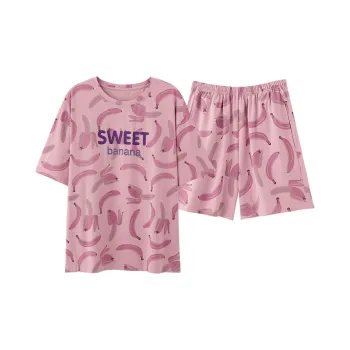 XIAFENYAN Pajama Set Women's Purple Pink