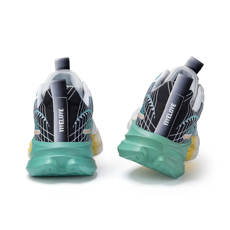 YIVELOVE Anti-Slip And Wear-Resistant Breathable Low-Top Casual Running Shoes Men's-9
