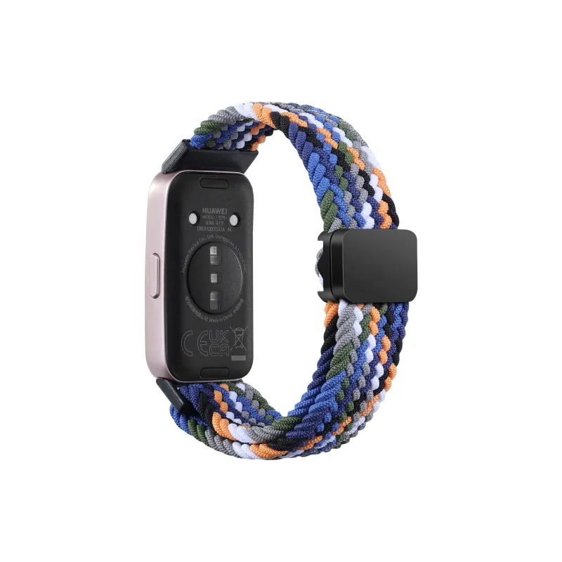 Bastion Compatibility With Huawei Band 8/9 Huawei Compatibility Watch Band 22cm Fabric Material-4