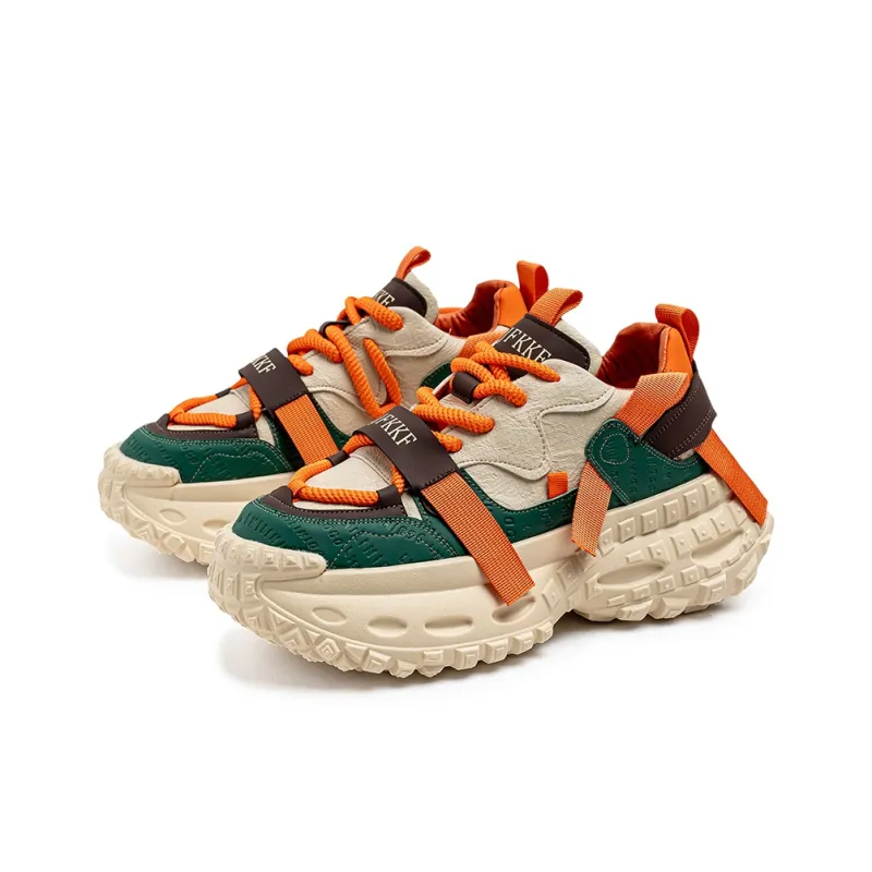 JANECO Low Top Chunky Sneakers Men's-8
