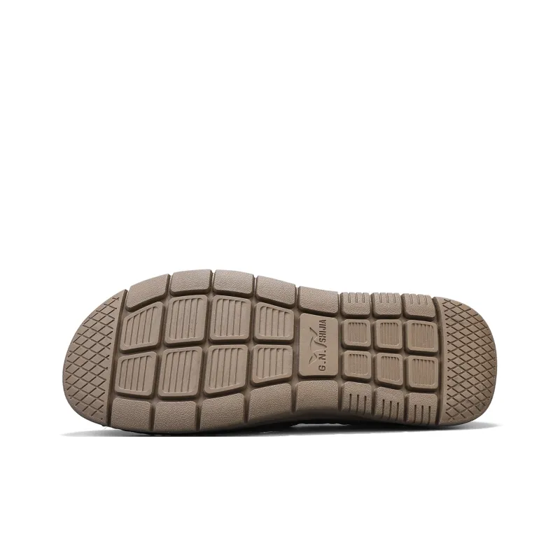 G.N.SHIJIA Black Gold Ox Collection Lightweight Low-Top Casual Shoes Men's-6