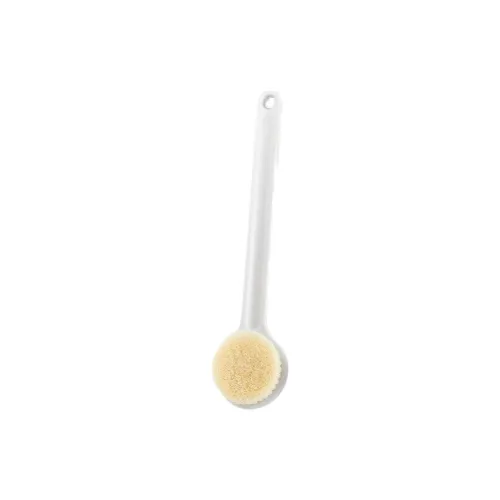JIAOXUEFEI Body Scrub Brush Same Design As Muji Back Scrub Brush Long Handle Soft Bristles For Bathing And Exfoliation