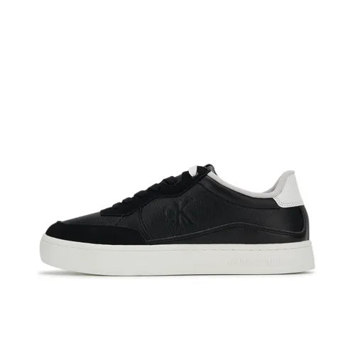 CKJ CALVIN KLEIN JEANS Low Top Skateboard shoes lisboa Men's Black White