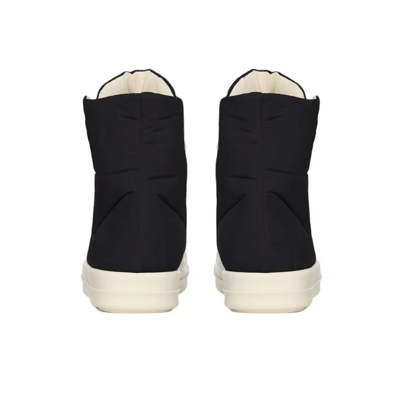Rick Owens DRKSHDW Hollywood High Top Skateboard Shoes Women's Black-3