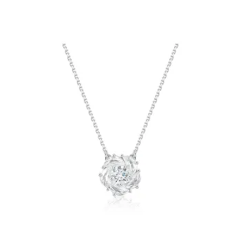 Abyb Charming Synthetic Cubic Zirconia Necklaces Unisex
