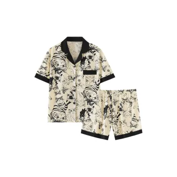 OUSHIBO Pajama Set Women's Image Color
