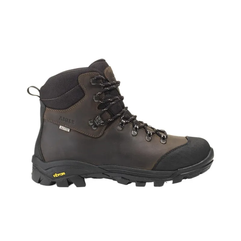 AIGLE Abrasion Resistant Short Outdoor Boots Unisex Brown-1