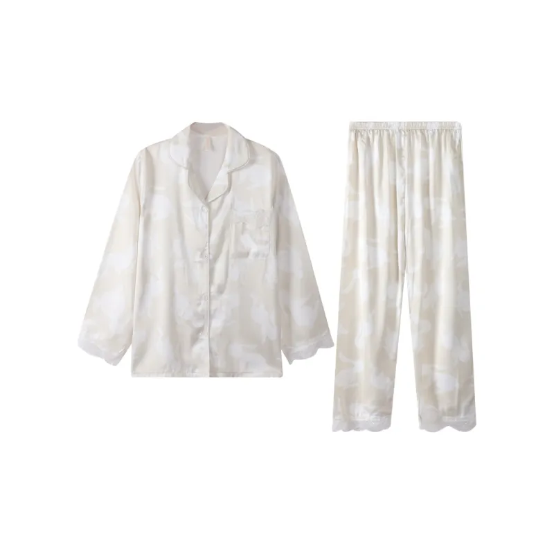 WANANNI Pajama Set Women's Champagne Gold-0
