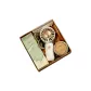 Hand Cream+Fan+Aromatherapy Candles+Matches+Cinnamon+Lemon Slices
