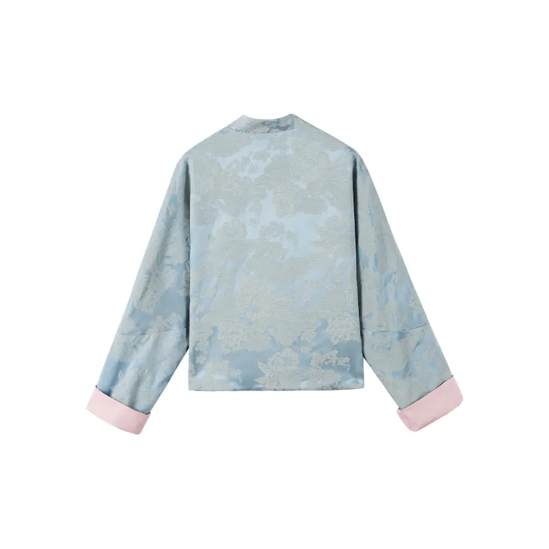 Yi Mengyuan Cropped Coats Women's-2