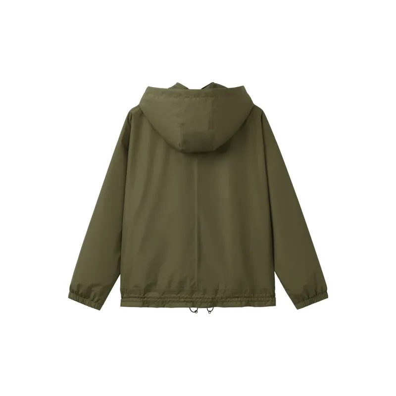 AIGLE SS25 Jacket Women's Khaki Green-1