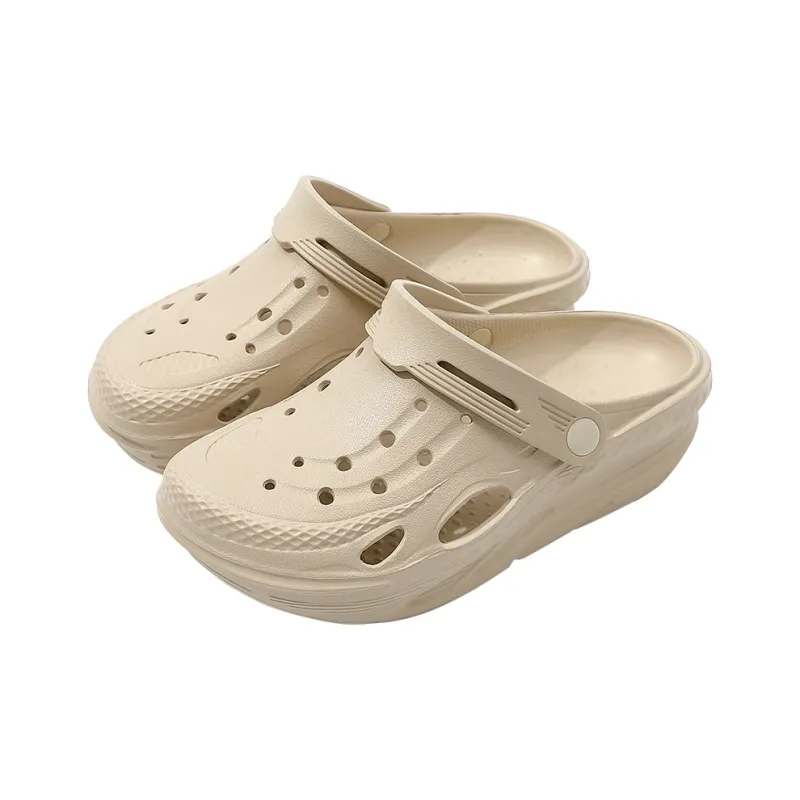 Foot Recreation Men's Summer Clogs, Outdoor Platform Slip Resistant, Squashy And Bouncy Feeling, Beach Slippers Shoes-8