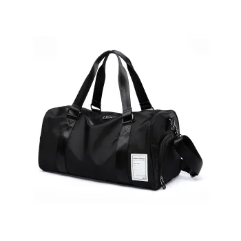 MOYYI Oxford Travel Bag 22L Unisex Black