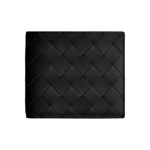 Bottega Veneta Intrecciato Bi Fold Wallet