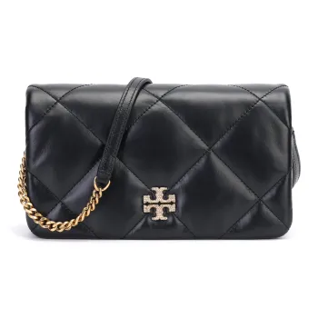 TORY BURCH Kira Nappa Leather Crossbody Bag, Shoulder Bag Women's Black