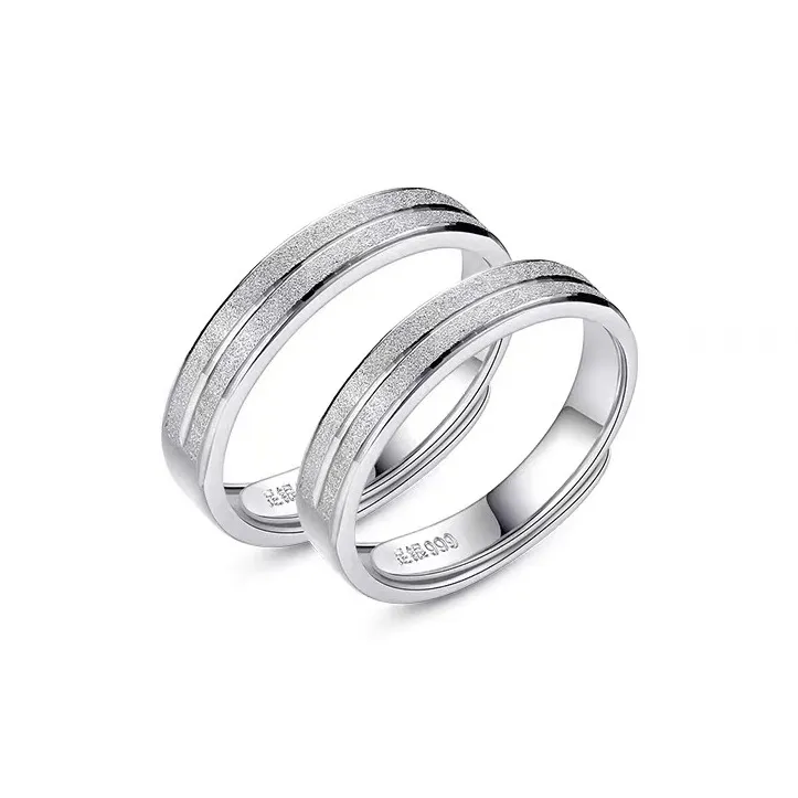 Kowloonko S999 Fine Silver Rings Unisex-0