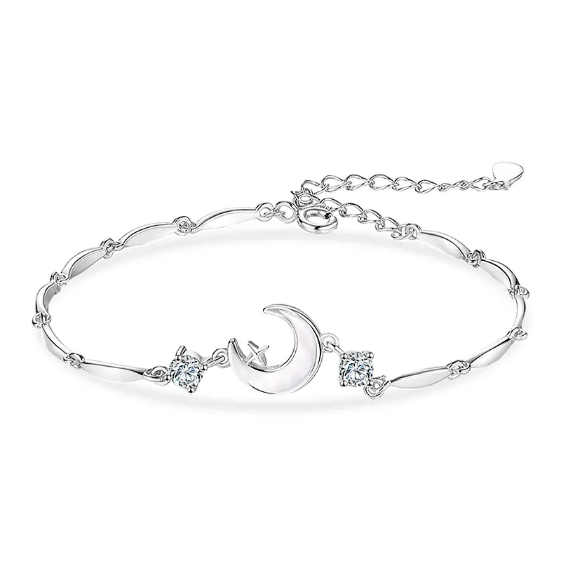 MISS TOOYA S999 Fine Silver Bracelets Women's-0