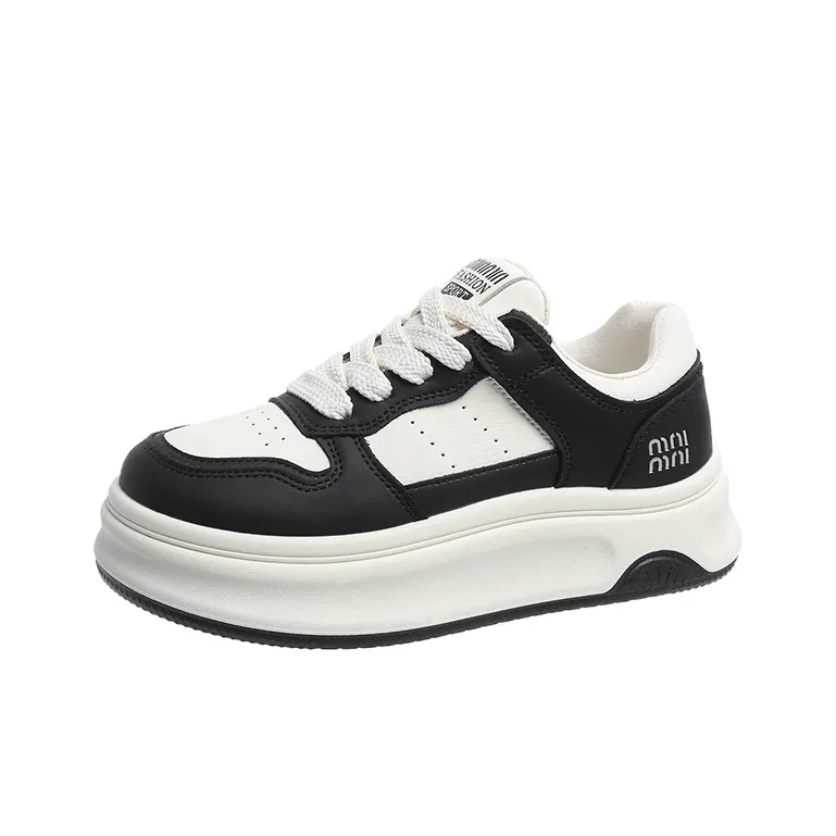 BINGO DUCK Slip Resistant Low Top Skateboard Shoes Women's-18