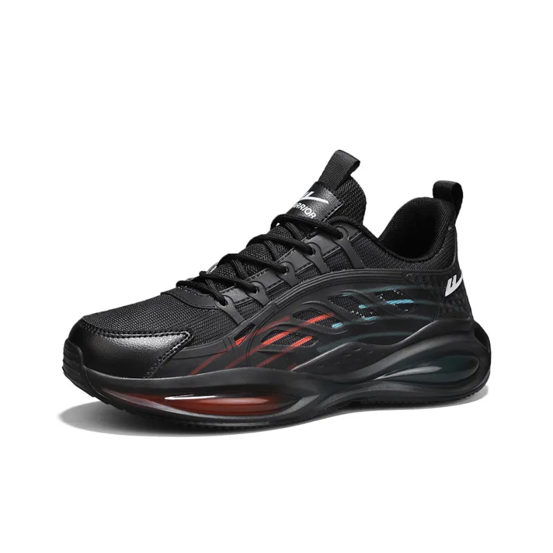 Warrior Cushioning Lightweight Low-Top Running Shoes Men's-8