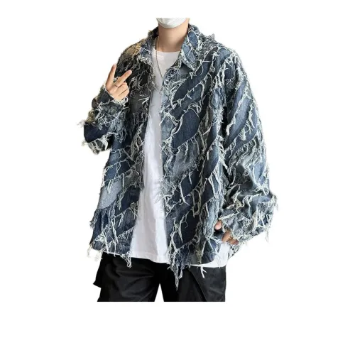 FALIAMS Denim Jacket Unisex Blue