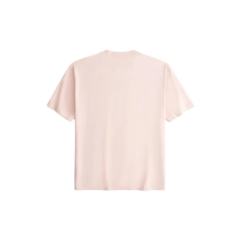 Hollister T Shirt Men's Light Pink-1