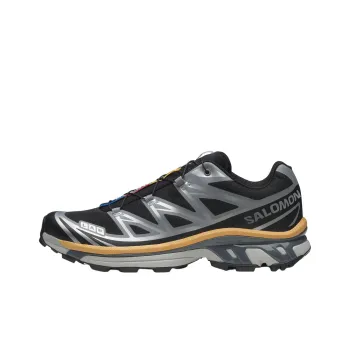 SALOMON XT 6 Anti Slip Wear Resistant Low Top Casual Running Shoes Unisex Black