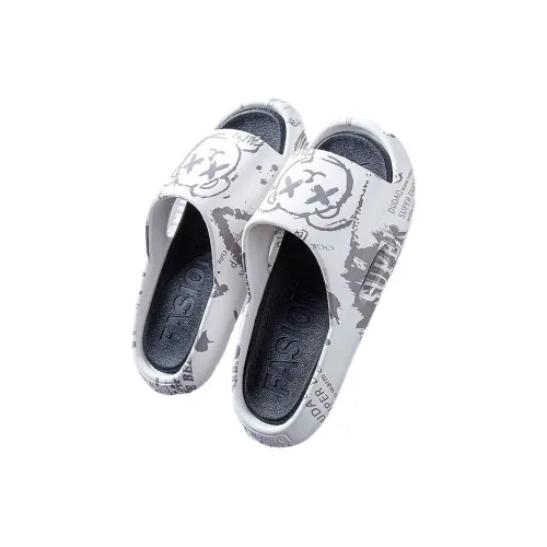 Shein White Sliders