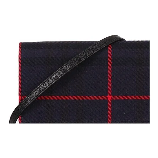 Burberry Fabric Wallets Shoulder Bag Crossbody Bag Women's Dark Blue-3