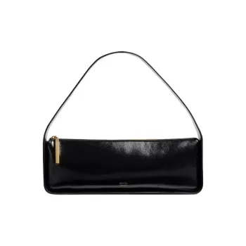 KHAITE Calfskin Baguette Bag Handbag Women's Black