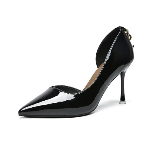 PINWEISHIDU Slim Heel High Heels 8cm Women's